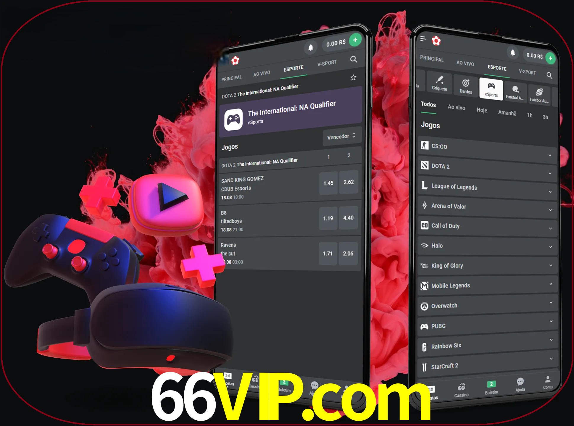 Para ter a aplicação móvel 66vip no seu smartphone, basta descarregar o ficheiro apk e seguir as instruções.